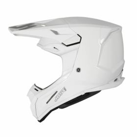 Casco Motocross JUST1 J22-F SOLID bianco lucido
