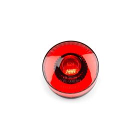 Feu arrière circulaire noir à ligne LED Str8