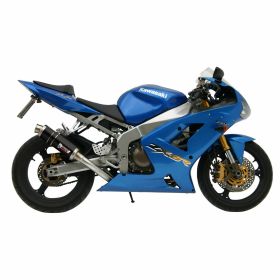 MIVV GP Black Silencieux Homologué pour KAWASAKI ZX-6R 636 2003-2004