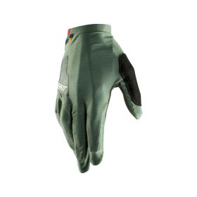 LEATT 3.0 Endurance MTB Gloves Mint Green MicronGrip Palm Ventilated Fabric