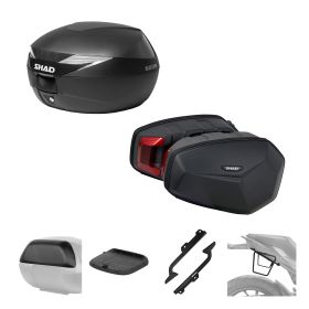 SHAD Complete kit SH39 black and E48SR black for KTM Duke 125/390