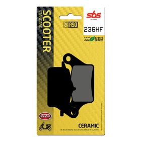 SBS 236HF Jeu de plaquettes de frein en composé céramique pour HONDA