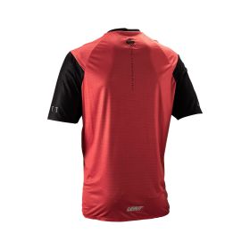LEATT Trail 3.0 Maillot VTT Rouge Poussière X-Flow Ventilation Réfléchissante