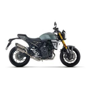 Marmitta completa ARROW omologata Round-Sil titanio carbon cap per Suzuki GSX-8T/8TT