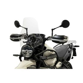 ISOTTA Mittel Windschild Transparent 420x350 Halterungen enthalten ROYAL ENFIELD Himalayan