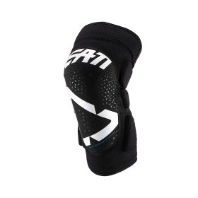 LEATT 3DF 5.0 Motorcycle knee guards black white CE certification