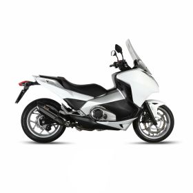 MIVV Black Slip-on Échappement Son Approuvé pour HONDA Integra 700