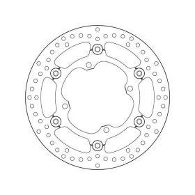 BREMBO Schwimmende Bremsscheibe 78B40844 Gold-Serie D.270 Dicke 3mm 4 Löcher für KAWASAKI