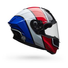 Casco integrale BELL Race Star DLX Flex Roland Sands Old Glory rosso blu