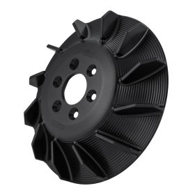 SIP PERFORMANCE Flywheel Fan Black 842g CNC Aluminum for Vespa