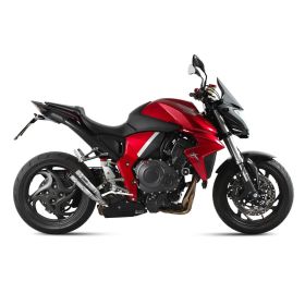 MIVV Slip-on Double Gun approved stainless steel exhaust for HONDA cb 1000 r