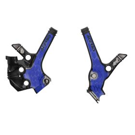 ACERBIS X-grip Protecteur de cadre noir/bleu pour YAMAHA YZ 85