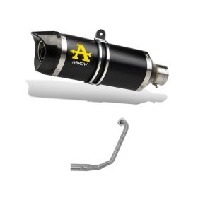 ARROW Thunder Slip-On Racing Exhaust Aluminum Steel Cap and Collector for Yamaha MT 125