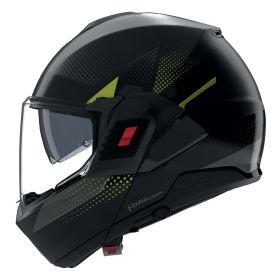 Casque modulable réversible NOLAN N120-1 Ciclone 362 noir vert
