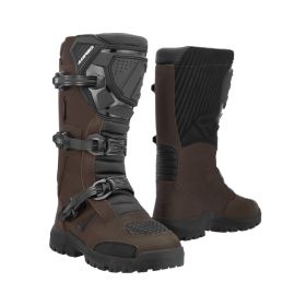 ACERBIS wasserdichte Motorradstiefel genehmigt Galibier braun mit 3 Hakenverschluss