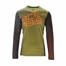 Trikot ACERBIS MTB WINTERFELL schwarz/grün