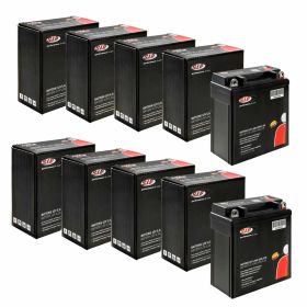 SIP 12N5.5-3B Versiegelte Schwarze Wirtschaftsbatterie 10 Stück