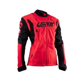 LEATT Moto 4.5 Lite Summer jacket red black grey waterproof