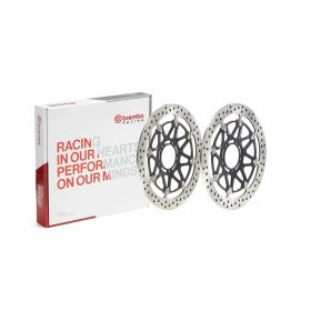 BREMBO T-Drive schwimmende Rennbremscheiben Paar 208A98511 D.320 Dicke 5,5 mm für DUCATI