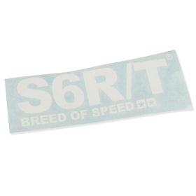 Adesivo STAGE6 R/T bianco 140x48mm