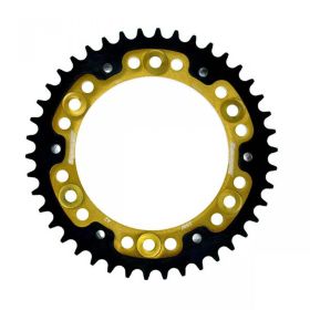 CORONA SUPERSPROX STEALTH RST NERO ORO - 1307 PASSO 525 Z 42 DENTI GOLD