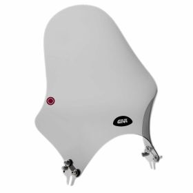 GIVI rauchige Windschutzscheibe 36,5x35cm für ROYAL ENFIELD HNTR