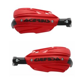 Garde-mains fermés rouge/noir ACERBIS ENDURANCE-X