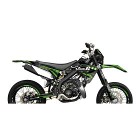 Kit grafiche deco Stage6 verde per Rieju Mrt 2009-2021