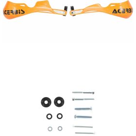 Kit paramani chiusi ACERBIS Rally Pro arancio e kit di montaggio