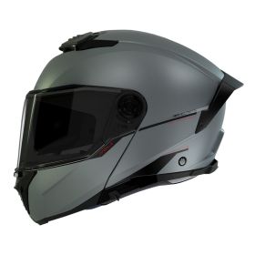 Modular Helmet MT Helmets Atom 2 SV Solid A2 Titanium Matt