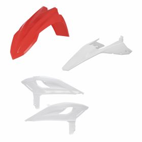 ACERBIS Verkleidungskit 4 Teile Rot/Weiß für BETA