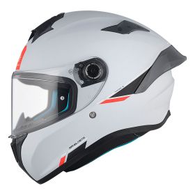 Integralhelm MT Helmets Targo S Solid A0 Weiß Glänzend