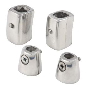 Kit terminali bordo scudo PREMIUM QUALITAT alluminio lucido per Lambretta 125 LI