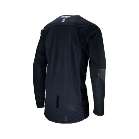Maillot motocross LEATT Moto 4.5 Enduro noir gris filet élastique