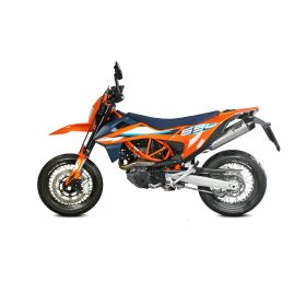 MIVV Str1 Slip-On Auspuff aus Edelstahl für KTM 690 SMC R 2021-2024