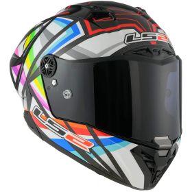 Casco Integrale LS2 FF805 THUNDER GP AERO Flash Nero Lucido