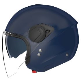 Casco jet urbano NOLAN N20-2 Visor Classico Nobile 313 blu profondo opaco