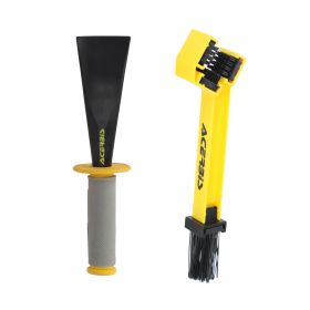 ACERBIS Schlammspachtel- und Kettenbürsten-Set