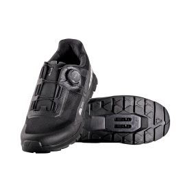 LEATT ProClip 6.0 Trail Boa MTB Shoes Black Polymer Upper RideGrip Sole