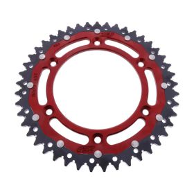 ZF Krone 45 Zähne Teilung 520 Rot Schwarz Dual ZFD-8000-45-ROT