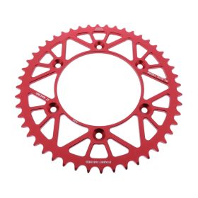JT Crown 48 Zähne Teilung 520 rotes Aluminium JTA897.48RED