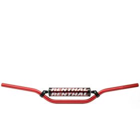 Manubrio motocross RENTHAL rosso 7/8 971 RC