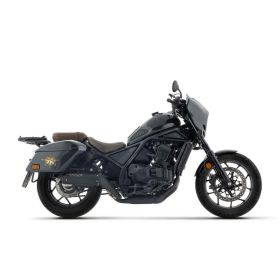 ARROW Slip-On Auspuff genehmigte schwarze Aluminium-Endkappe für Honda CMX 1100 Rebel T