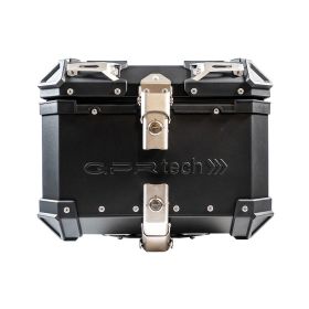 Bauletto moto GPR ALPI-TECH nero 26L con piastra universale