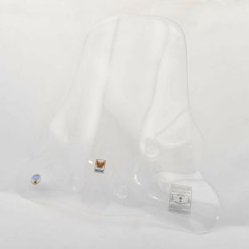 Mittlere Windschutzscheibe ISOTTA 670x760mm Montagen enthalten für YAMAHA