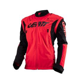 LEATT Moto 4.5 Lite Summer jacket red black grey waterproof