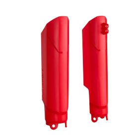 Coppia copristeli forcella POLISPORT rosso per Honda CRF