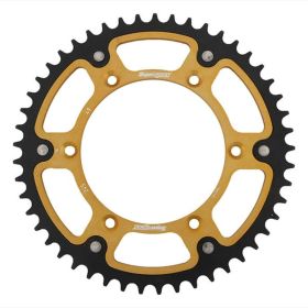 CORONA SUPERSPROX STEALTH RST NERO ORO 245 PASSO 520 - Z 49 DENTI GOLD