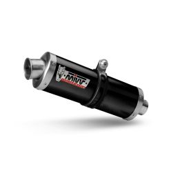 MIVV Silencieux Ovale Noir Slip-on pour ROYAL ENFIELD Scram 411