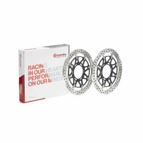 BREMBO T-Drive Racing Schwimmende Bremsscheiben Paar 208A98512 D.320 Dicke 5,5 mm HONDA